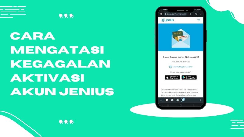 Cara Mengatasi Kegagalan Aktivasi Akun Jenius