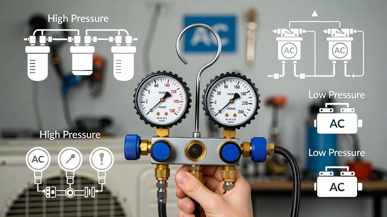 Cara Membaca Manifold Gauge AC dengan Benar 2026: Panduan Lengkap untuk Teknisi dan Pemula
