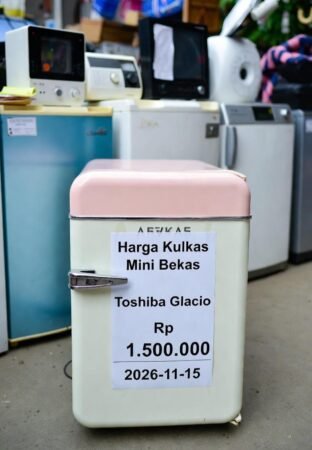 Harga Kulkas Mini Toshiba Glacio Bekas 2026: Panduan Lengkap, Spesifikasi & Tips Beli