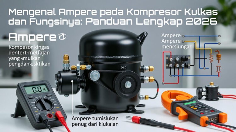 Mengenal Ampere pada Kompresor Kulkas dan Fungsinya: Panduan Lengkap 2026