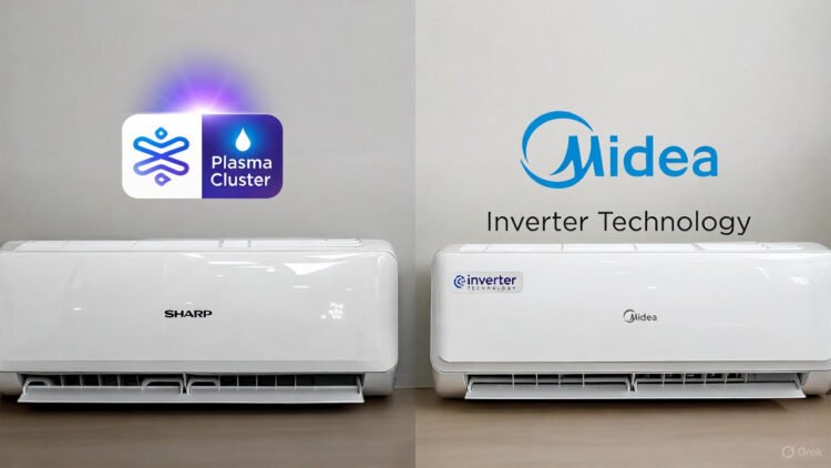 Perbandingan AC Sharp dan Midea: Mana yang Lebih Baik untuk Anda?