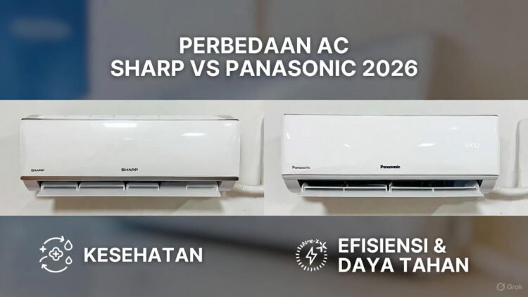 Perbedaan AC Sharp vs Panasonic 2026: Mana yang Lebih Baik untuk Rumah Anda?