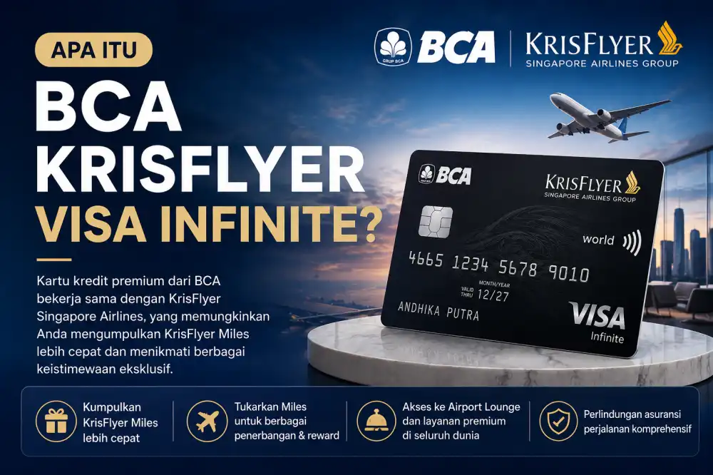 Apa Itu BCA KrisFlyer Visa Infinite 2026? Benefit, Syarat, dan Cara Dapatkan Kartu Eksklusif SIA