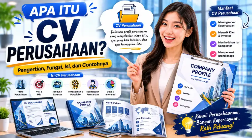 Apa Itu CV Perusahaan? Pengertian, Fungsi, Komponen, dan Contoh Lengkap 2026