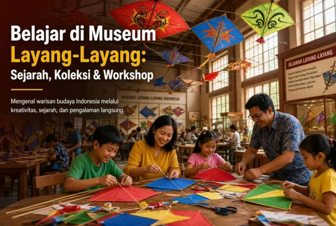 Belajar di Museum Layang-Layang: Sejarah, Koleksi & Workshop