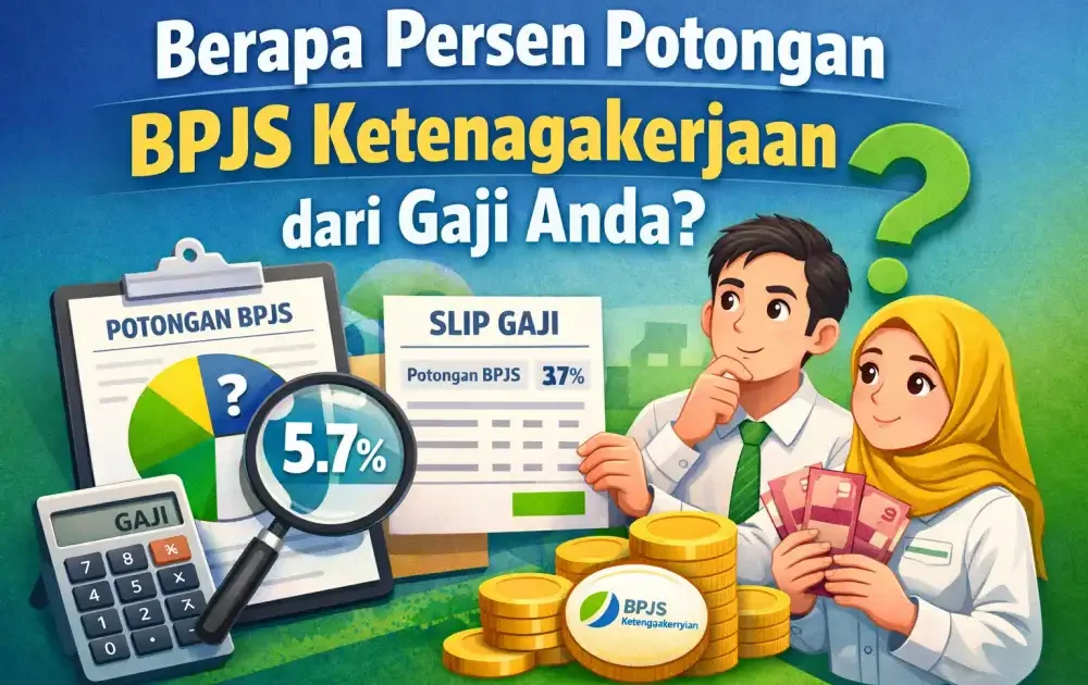 Berapa Persen Potongan BPJS Ketenagakerjaan dari Gaji Anda? Ini Rincian 2026