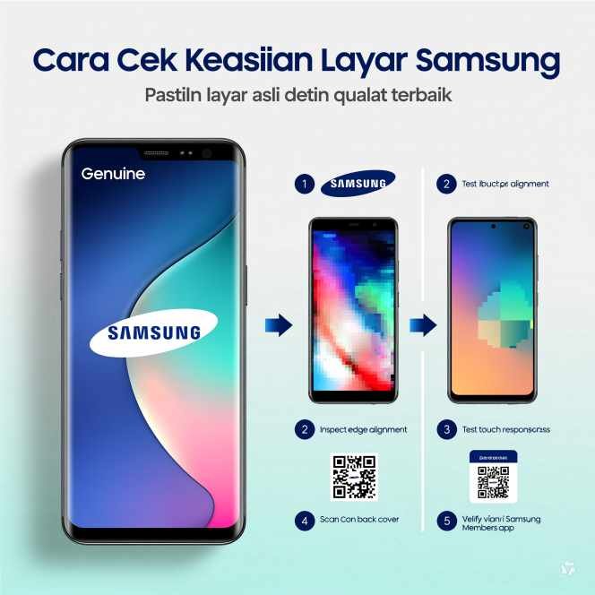 Cara Cek Keaslian Layar Samsung 2026: 6 Metode Akurat Bedakan Layar Ori & KW