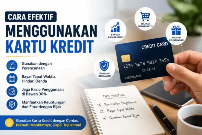 Cara Efektif Menggunakan Kartu Kredit Terbaru 2026: Hemat, Aman, dan Bebas Bunga