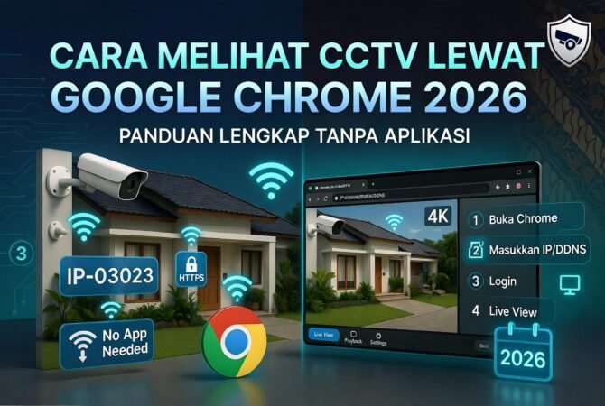 Cara Melihat CCTV Lewat Google Chrome 2026: Panduan Lengkap Tanpa Aplikasi
