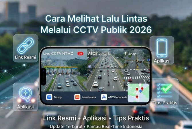 Cara Melihat Lalu Lintas Melalui CCTV Publik 2026: Link Resmi, Aplikasi, dan Tips Praktis (Update Terbaru!)