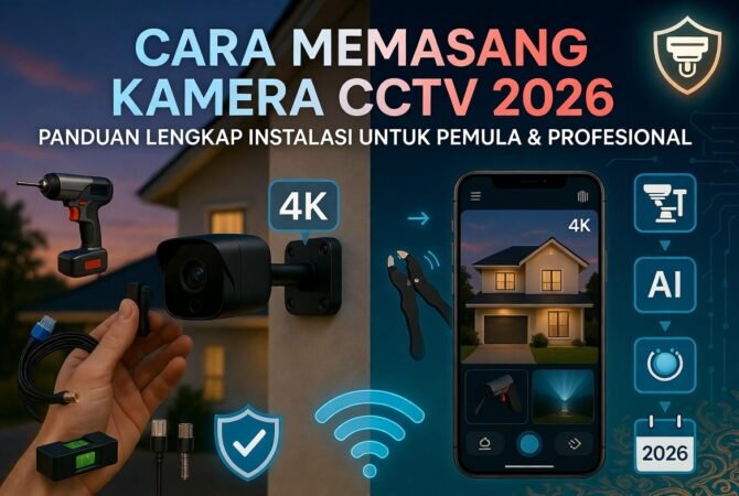 Cara Memasang Kamera CCTV 2026: Panduan Lengkap Instalasi untuk Pemula & Profesional