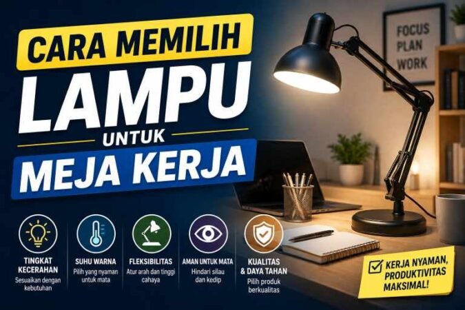 cara-memilih-lampu-untuk-meja-kerja