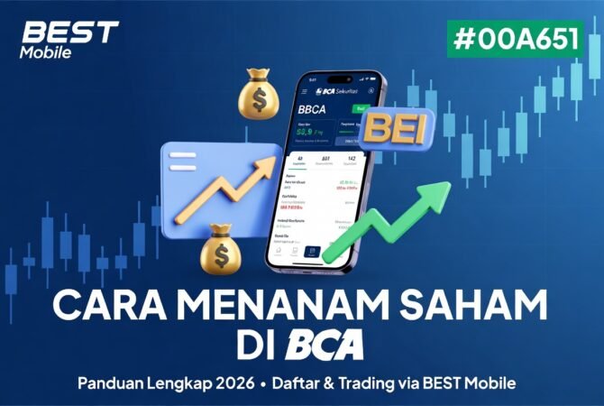 Cara Menanam Saham di BCA 2026: Panduan Lengkap Daftar, Beli Saham & Trading via BEST Mobile