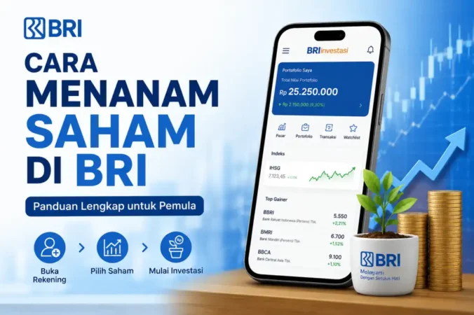 Cara Menanam Saham di BRI 2026: Panduan Lengkap Beli Saham BBRI untuk Pemula