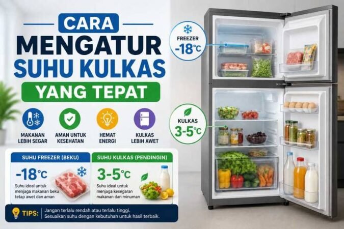 cara-mengatur-suhu-kulkas-yang-tepat
