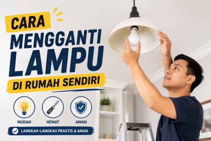 cara-mengganti-lampu-di-rumah-sendiri