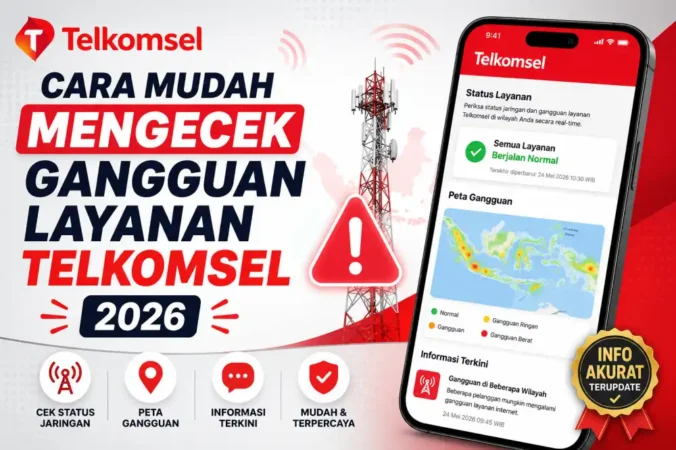 Cara Mudah Mengecek Gangguan Layanan Telkomsel 2026