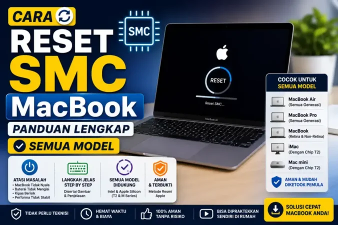 Cara Reset SMC MacBook: Panduan Lengkap Semua Model