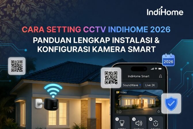 Cara Setting CCTV IndiHome 2026: Panduan Lengkap Instalasi & Konfigurasi Kamera Smart