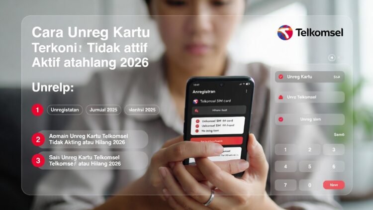Cara Unreg Kartu Telkomsel yang Tidak Aktif atau Hilang 2026: Panduan Lengkap dan Aman