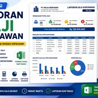 Contoh Isi Laporan Gaji Karyawan untuk Perusahaan 2026: Format & Cara Buat