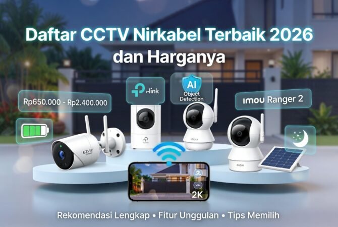 Daftar CCTV Nirkabel Terbaik 2026 dan Harganya: Rekomendasi Lengkap, Fitur, dan Tips Memilih (Update Terbaru!)
