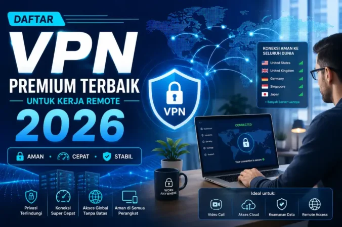 Daftar VPN Premium Terbaik untuk Kerja Remote 2026