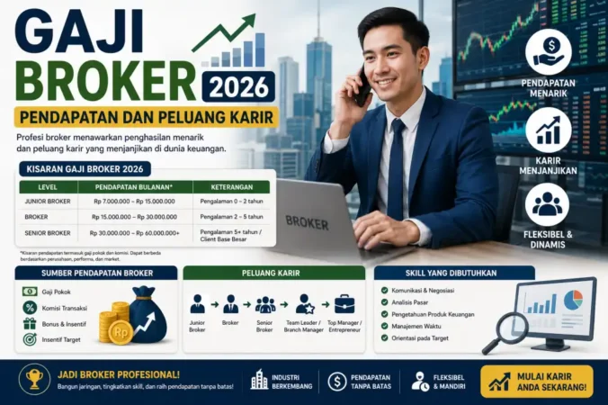 Gaji Broker 2026: Pendapatan dan Peluang Karir
