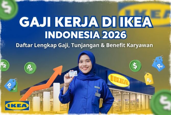Gaji Kerja di IKEA Indonesia 2026: Daftar Lengkap, Tunjangan, dan Review Karyawan