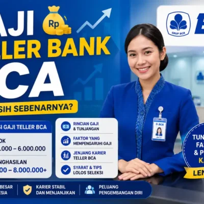 Gaji Teller Bank BCA 2026: Rincian Gaji Pokok, Tunjangan, Bonus & Cara Daftar
