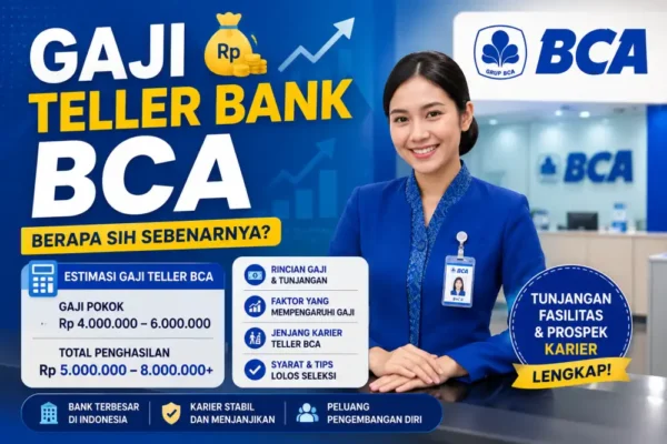 Gaji Teller Bank BCA 2026: Rincian Gaji Pokok, Tunjangan, Bonus & Cara Daftar