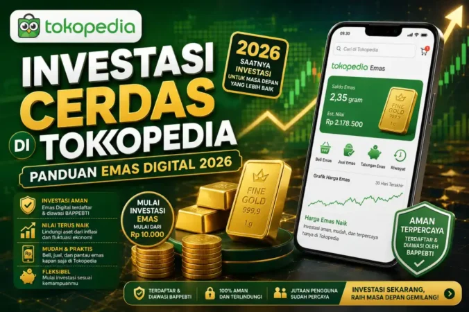 Investasi Cerdas di Tokopedia: Panduan Emas Digital 2026