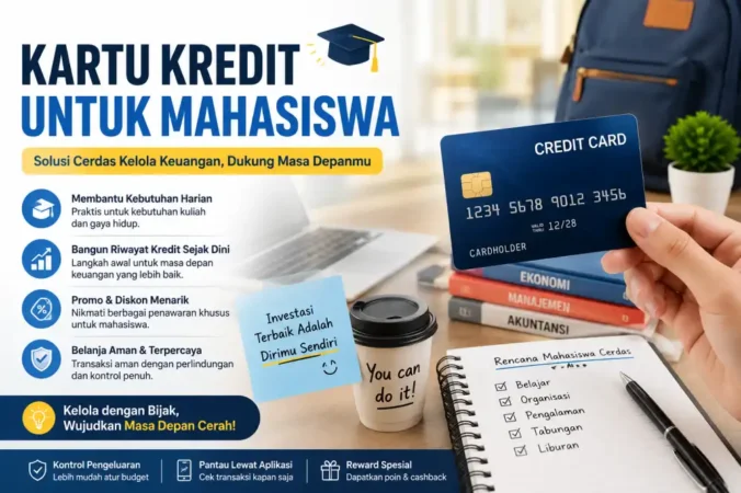 Kartu Kredit untuk Mahasiswa 2026: Syarat, Rekomendasi, dan Cara Pakai Aman