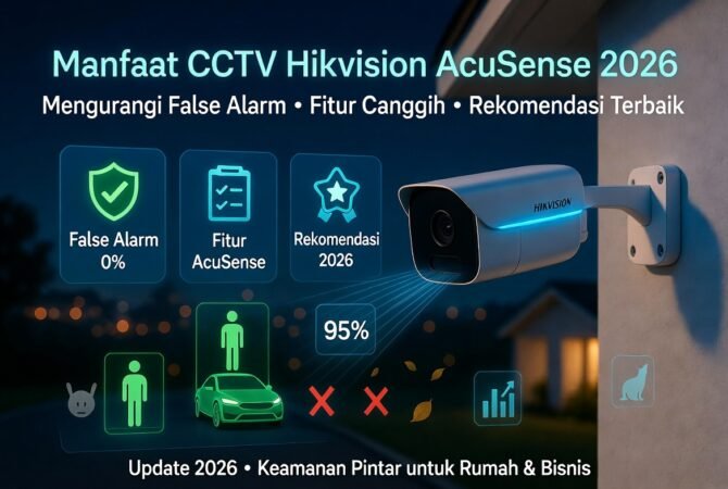 Manfaat Menggunakan CCTV Hikvision AcuSense 2026: Pengurangan False Alarm hingga 90%, Fitur Canggih & Rekomendasi Terbaik (Update Lengkap!)