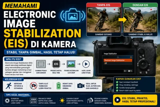 Memahami Electronic Image Stabilization (EIS) di Kamera