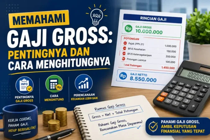 Memahami Gaji Gross: Pentingnya dan Cara Menghitungnya