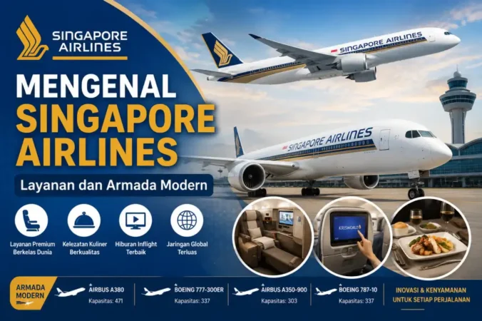 Mengenal Singapore Airlines: Layanan dan Armada Modern