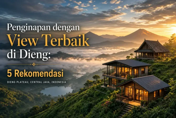 Penginapan dengan View Terbaik di Dieng: 5 Rekomendasi