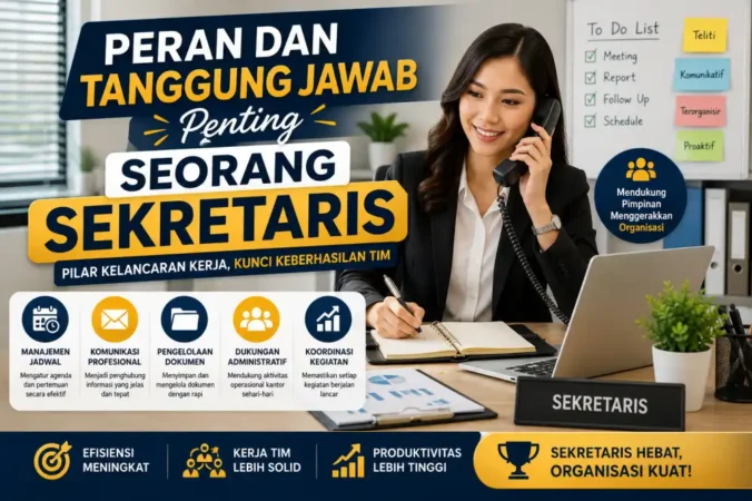 Peran dan Tanggung Jawab Penting Seorang Sekretaris