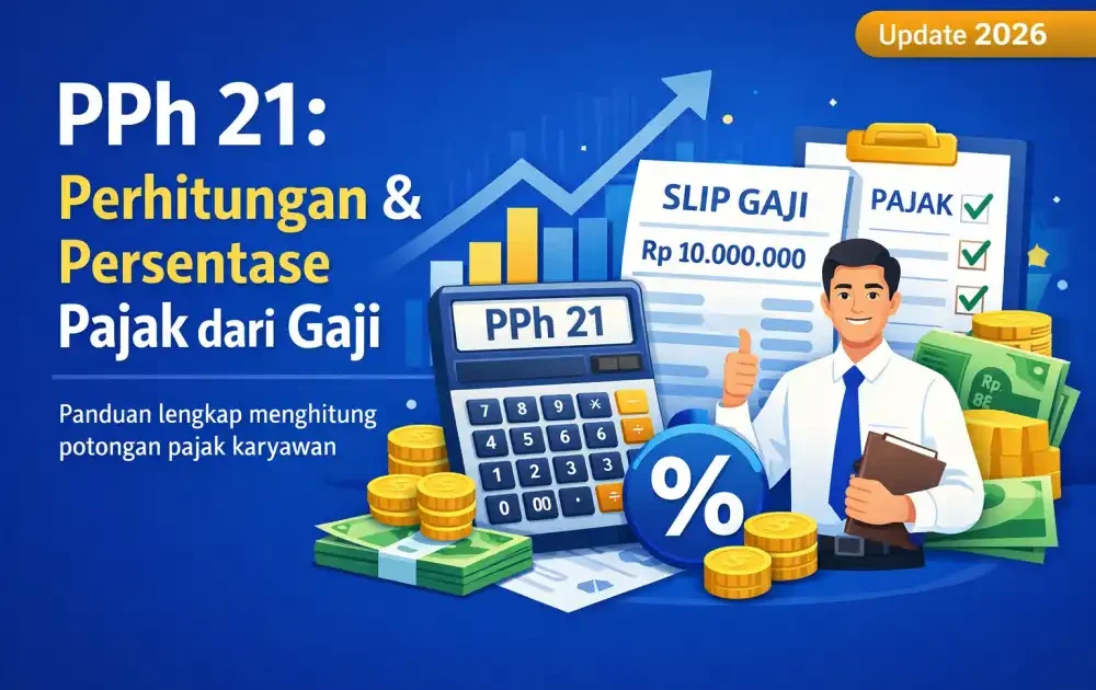PPh 21 2026: Cara Perhitungan, Persentase, dan Contoh Pajak Penghasilan Gaji