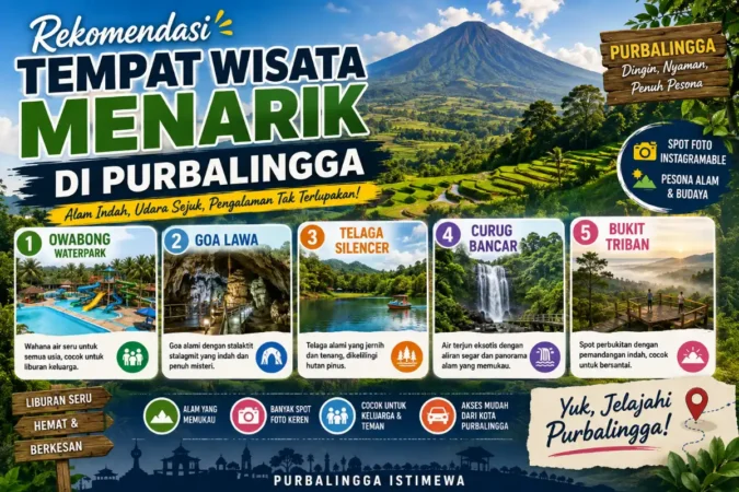 Rekomendasi Tempat Wisata Menarik di Purbalingga