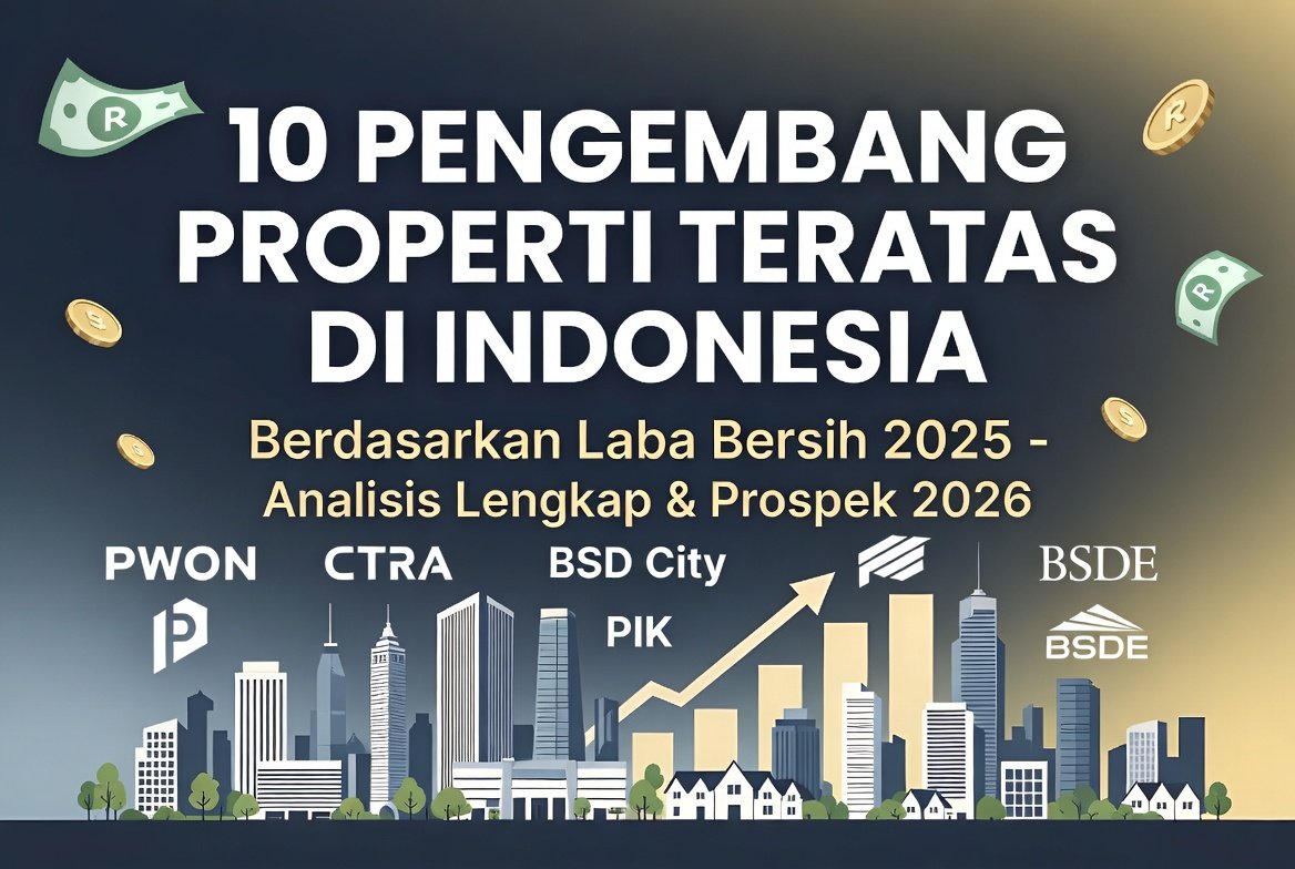 10 Pengembang Properti Teratas di Indonesia Berdasarkan Laba Bersih 2025: Analisis Lengkap & Prospek 2026