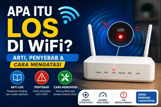 Apa Itu LOS di WiFi? Arti, Penyebab & Cara Mengatasi