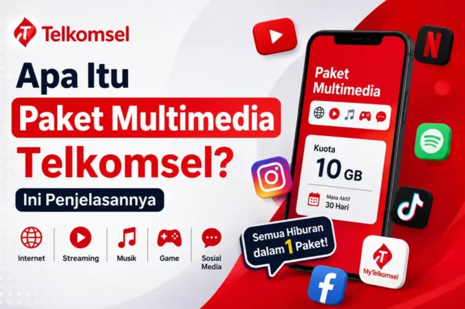 Apa Itu Paket Multimedia Telkomsel? Ini Penjelasannya