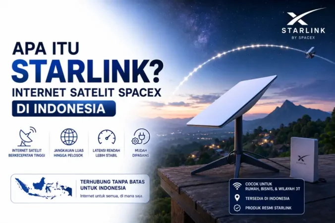 Apa Itu Starlink? Internet Satelit SpaceX di Indonesia