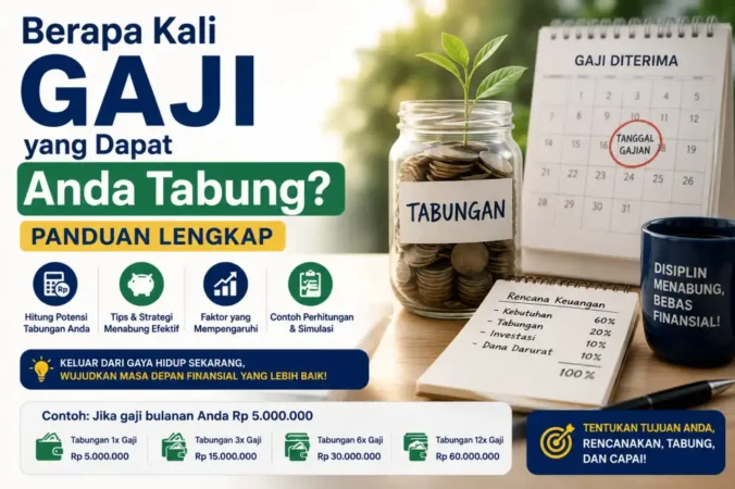 Berapa Kali Gaji yang Dapat Anda Tabung? Panduan Lengkap