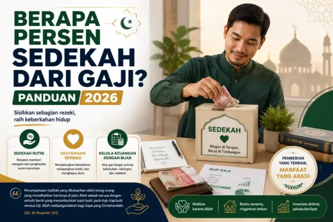 Berapa Persen Sedekah dari Gaji? Panduan 2026