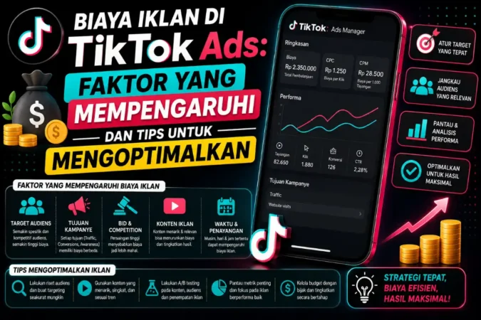 Biaya Iklan di TikTok Ads: Faktor yang Mempengaruhi dan Tips untuk Mengoptimalkan
