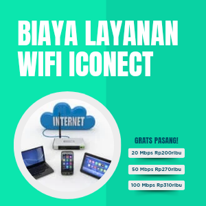 Biaya Layanan Wifi Iconect