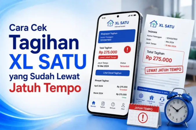 Cara Cek Tagihan XL SATU yang Sudah Lewat Jatuh Tempo